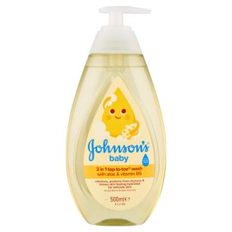 JOHNSON'S® Top-to-Toe® babatusfürdő 500 ml