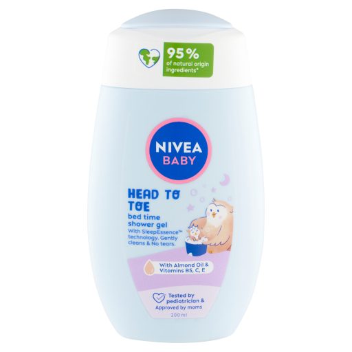 Nivea Baby fürdető 200ml Baby Bed Time Head to Toe