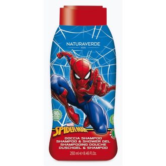 Naturaverde gyermek tusfürdő és sampon 250ml Spiderman