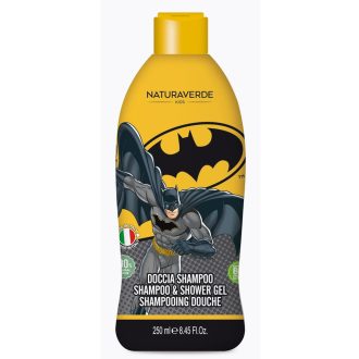   Naturaverde gyermek tusfürdő és sampon 250ml Batman zöld tea kivonattal