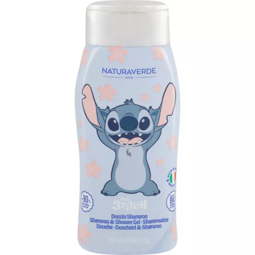 Naturaverde gyermek tusfürdő és sampon 250ml Stitch