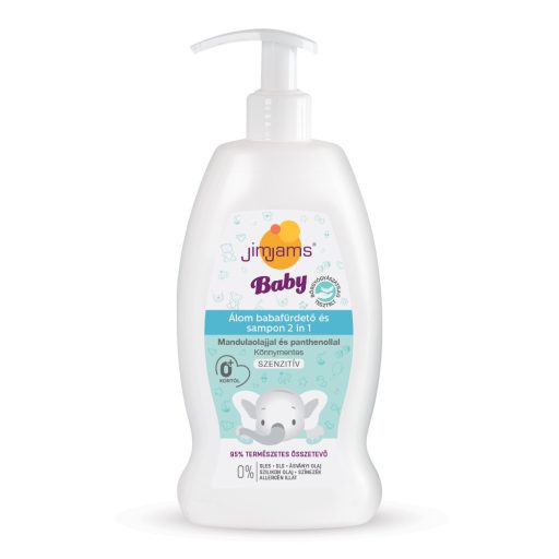 JimJams Baby Álom babafürdető és sampon 2in1 400ml