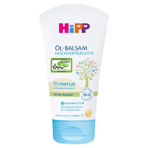 Hipp Babysanft testápoló olaj-balzsam 150ml különösen érzékeny bőrre