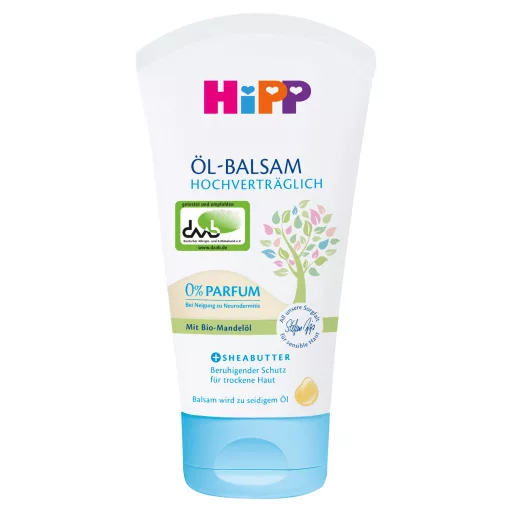 HiPP olaj-balzsam különösen érzékeny bőrre 150 ml