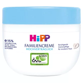   Hipp Babysanft családi krém 300ML különösen érzékeny bőrre