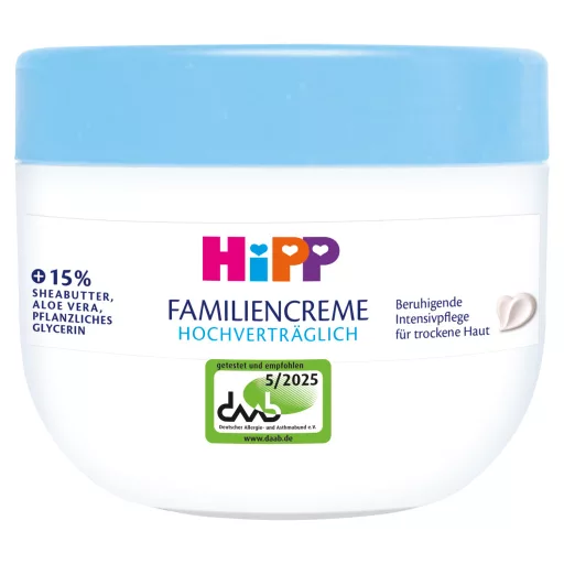 Hipp Babysanft családi krém 300ML különösen érzékeny bőrre