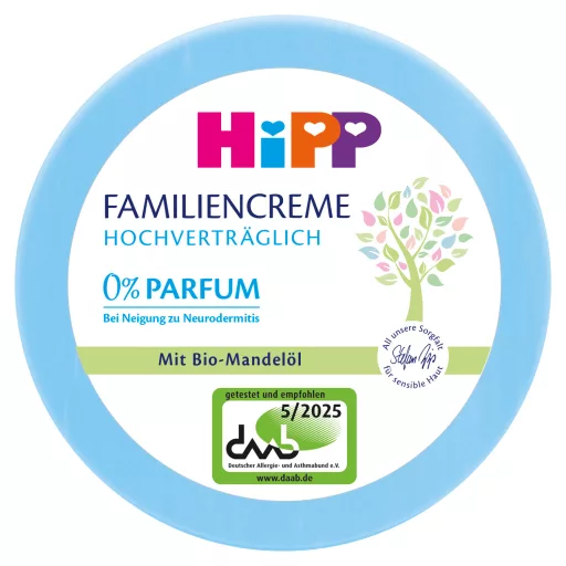 Hipp Babysanft családi krém 300ML különösen érzékeny bőrre