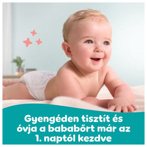 Pampers Sensitive Nedves Törlőkendő, 1 csomag = 80 db Törlőkendő