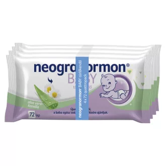 Neogranormon Baby törlőkendő 4 x 72 lap