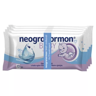 Neogranormon Baby Sensitive törlőkendő 4 x 72 lap