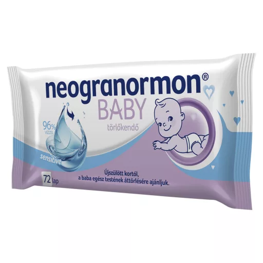 Neogranormon Baby Sensitive törlőkendő 72 lap