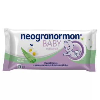 Neogranormon Baby törlőkendő 72 lap