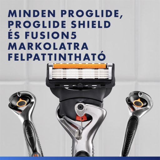 Gillette ProGlide Férfi Borotvabetétek, 4 Borotvabetétek, 5 Penge, Precíziós Nyíró
