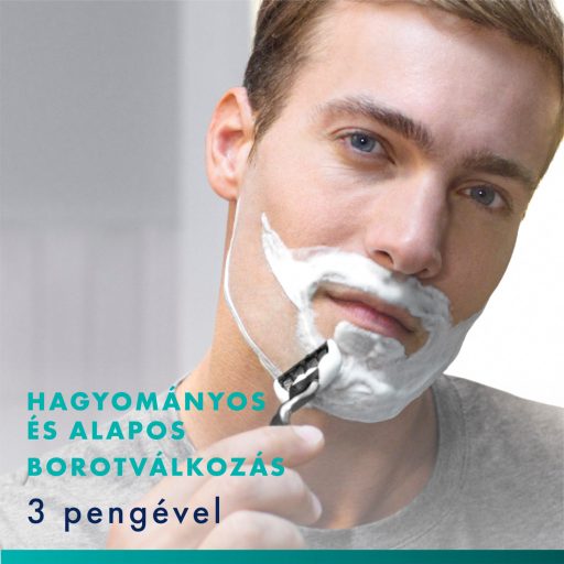 Gillette Mach3 Férfi Borotvabetétek, 5 Gillette 3 Pengés Borotvabetétek