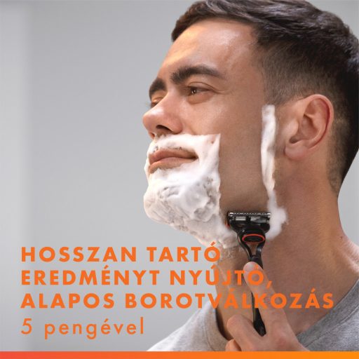 Gillette Fusion5 Férfi Borotva, 1 db Gillette 5 Pengés Borotva, Borotvabetétek, Precíziós Nyíró
