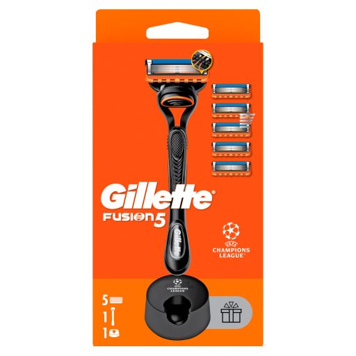 UEFA Champions League Special Edition Gillette Fusion5 Férfi Borotva, 5 Borotvabetétek