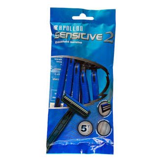 Apollon Sensitive2 eldobható borotva 5db-os férfi