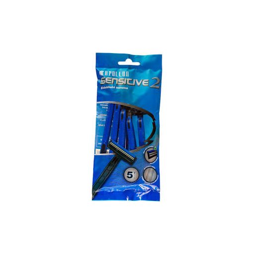 Apollon Sensitive2 eldobható borotva 5db-os férfi