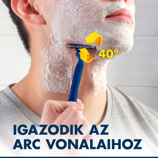 Gillette Blue3 Comfort Slalom Eldobható Borotva, 8 db