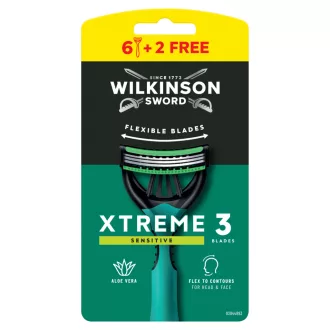 Wilkinson Sword Xtreme3 Sensitive hárompengés borotva 8 db