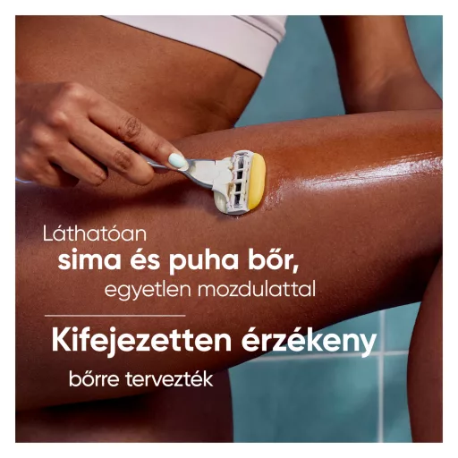 Gillette Venus Pro Comfortglide Sugarberryillatú Női Borotva, 1 Borotvabetét