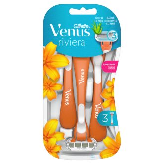 Gillette Venus Riviera Eldobható Borotva, 3 Db/Csomag