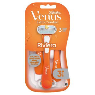 Gillette Venus Riviera Eldobható Borotva, 3 Db/Csomag