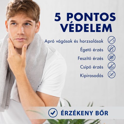 Gillette Series Revitalizáló Borotvazselé Zöld Teával, Férfiaknak, 200ml