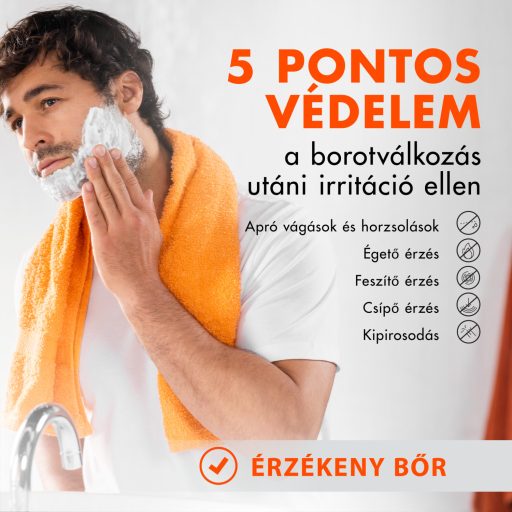 Gillette Fusion Hidratáló Borotvazselé Férfiak Számára, Kakaóvajjal, 200ml
