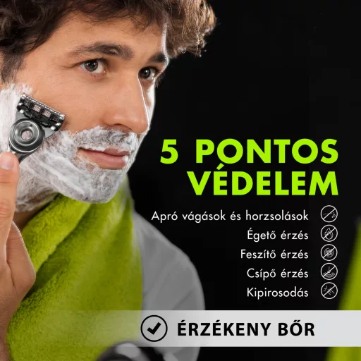 Gillette Labs Rapid Foaming Férfi Borotvazselé
