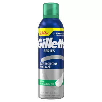   Gillette Series Nyugtató hatású borotvahab aloe verával, 250ml