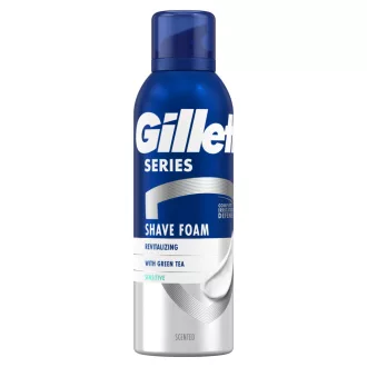   Gillette Series Revitalizáló Borotvahab Zöld Teával, 200ml