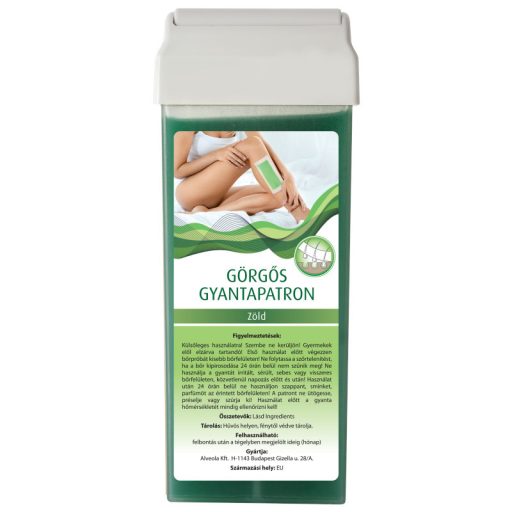 X-Epil görgős gyantapatron zöld, érzékeny bőrre 100ml