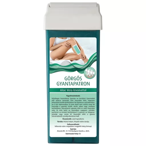 X-Epil görgős gyantapatron aloe verával dúsítva, az allergiára érzékeny bőrőkre 100ml