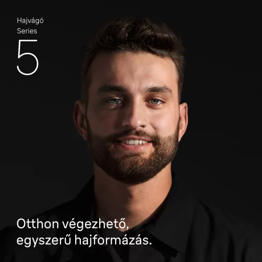 Braun Series 5 Hajvágó,+2 Formázóeszköz, 9 Hosszbeállítás, HC5510