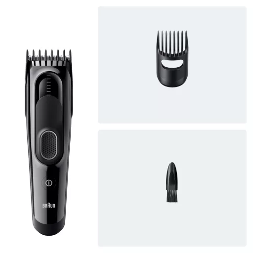 Braun Series 5 Hajvágó,+2 Formázóeszköz, 9 Hosszbeállítás, HC5510