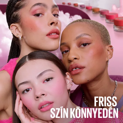 Maybelline pirosító CloudTopia 04 Pink DayDream matt hatású