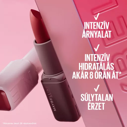 Maybelline ajakrúzs Serum Lipstick 108 Fit Check szatén hatású