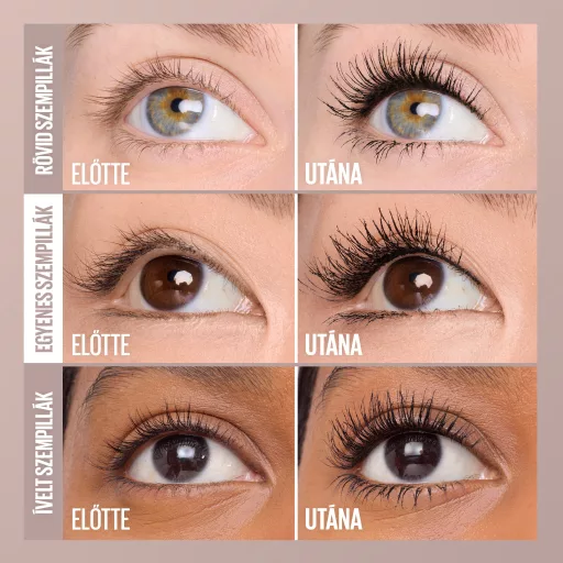 Maybelline szempillaspirál Lash Sensational Body fekete