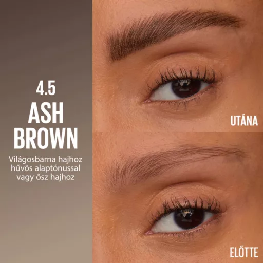 Maybelline szemöldökfilc Brow Inserts Ash Brown 4.5