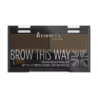 Rimmel szemöldök szett 003 3,27g brow this way