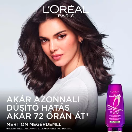 L'Oréal Paris Elseve Collagen Lifter dúsító balzsam vékonyszálú lelapuló hajra 300 ml