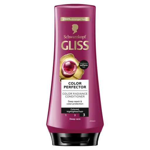 Gliss Color Perfector hajbalzsam hyaluronnal és vörösáfonya-kivonattal 200 ml