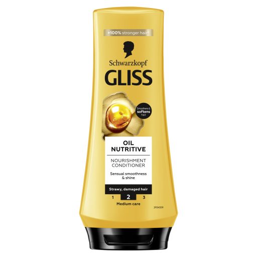 Gliss Oil Nutrive tápláló olaj hajbalzsam 200 ml
