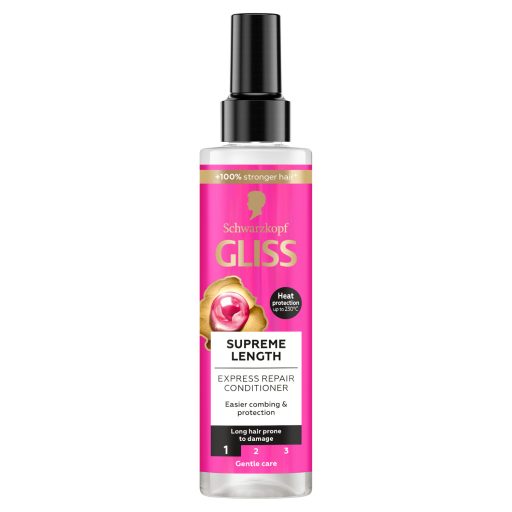 Gliss Supreme Length Express Repair hajbalzsam biotin komplex-szel + bazsarózsa-kivonattal 200 ml
