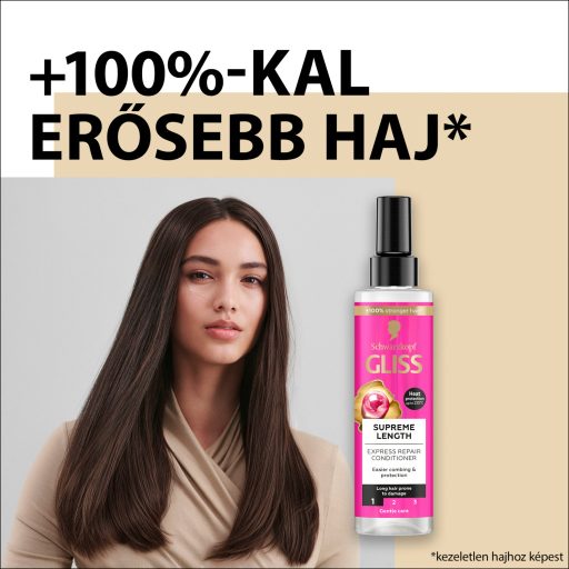 Schwarzkopf Gliss Supreme Length Express Repair hajbalzsam 200 ml