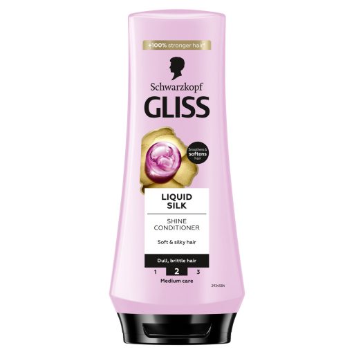 Gliss Liquid Silk hajbalzsam ceramidokkal és selyemmel 200 ml