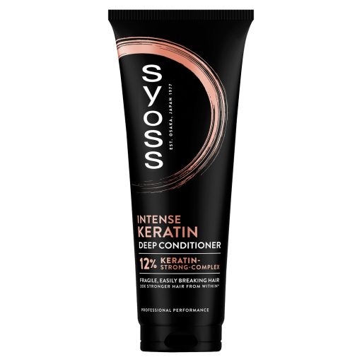 Syoss Intenzív Keratin mélykondicionáló hajbalzsam 250 ml 