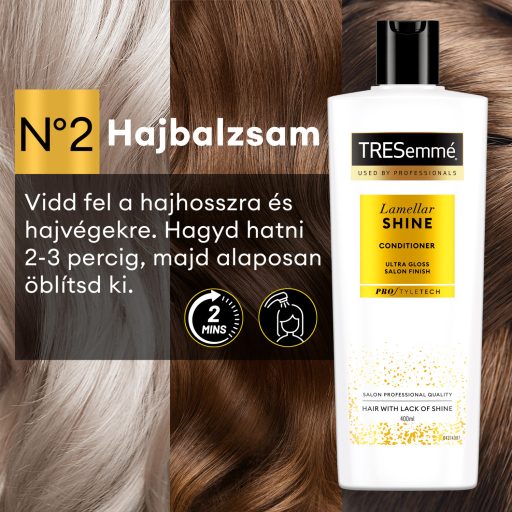 TRESemmé Lamellar Shine hajbalzsam 400 ml
