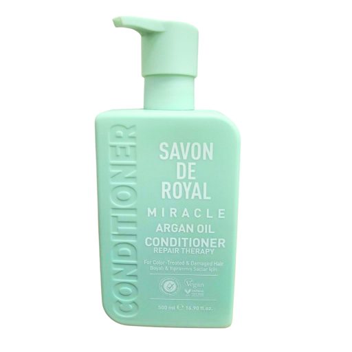 Savon De Royal balzsam 500ml argán olaj festett és sérült hajra vegán